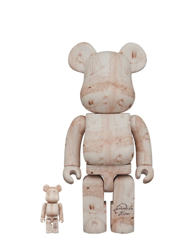 Leonardo da Vinci Vitruvian Man 400%+100% Be@rbrick