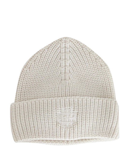 Winter Knitted Beanie Heavy Cream