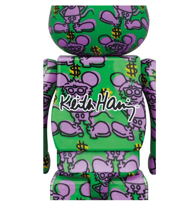 Be@rbrick Keith Haring #11 400%+100%