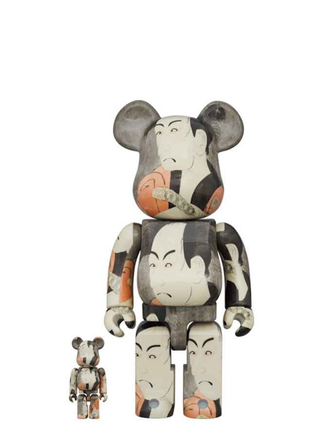 Toshusai Sharaku Ichikawa Omezo I 400%+100% Be@rbrick