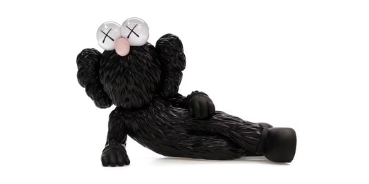 Kaws Time Off Vinyl Figure Black