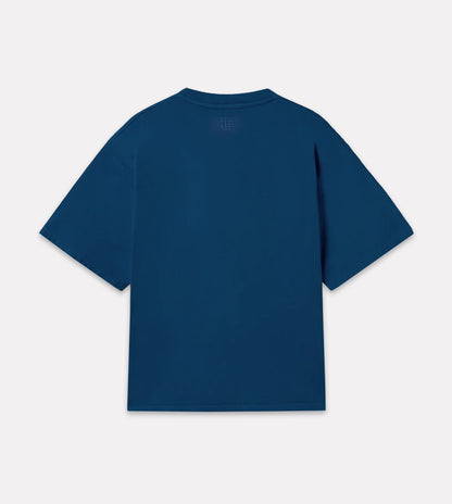 Embroidered Basic Tee Midnight Navy