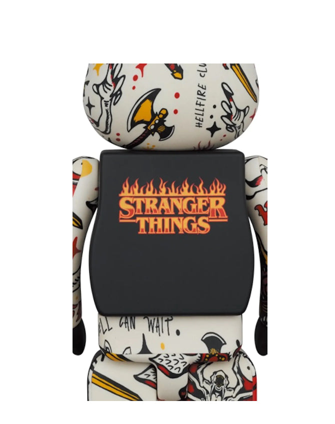 Stranger Things Hellfire Club 400%+100% Be@rbrick