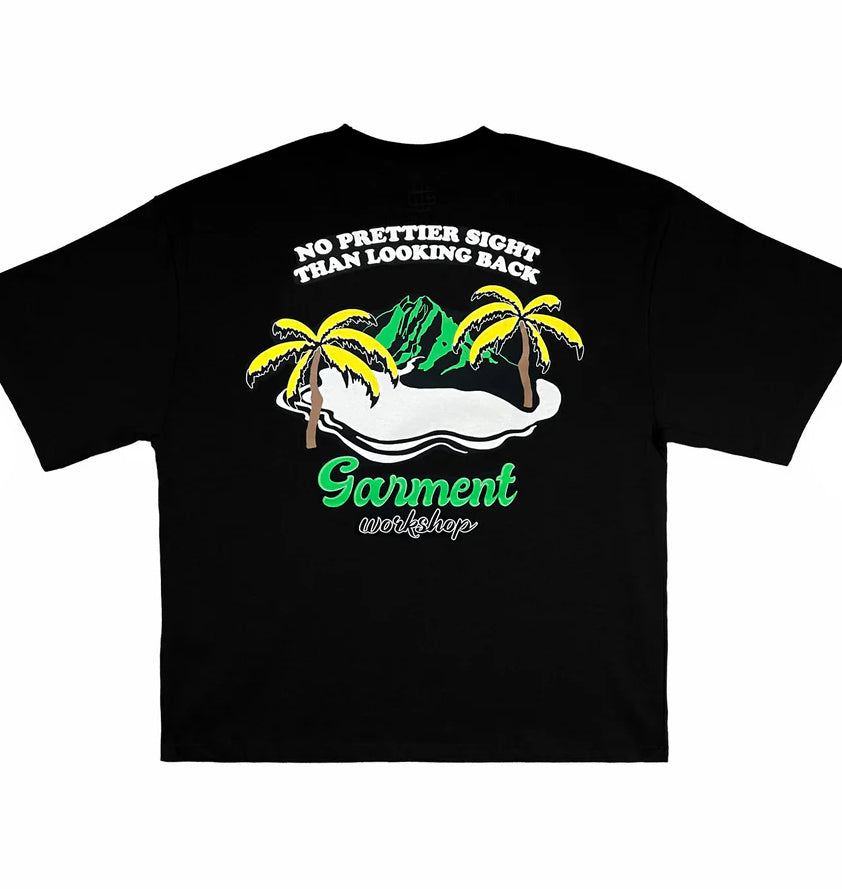 Printed Island Tee Nera