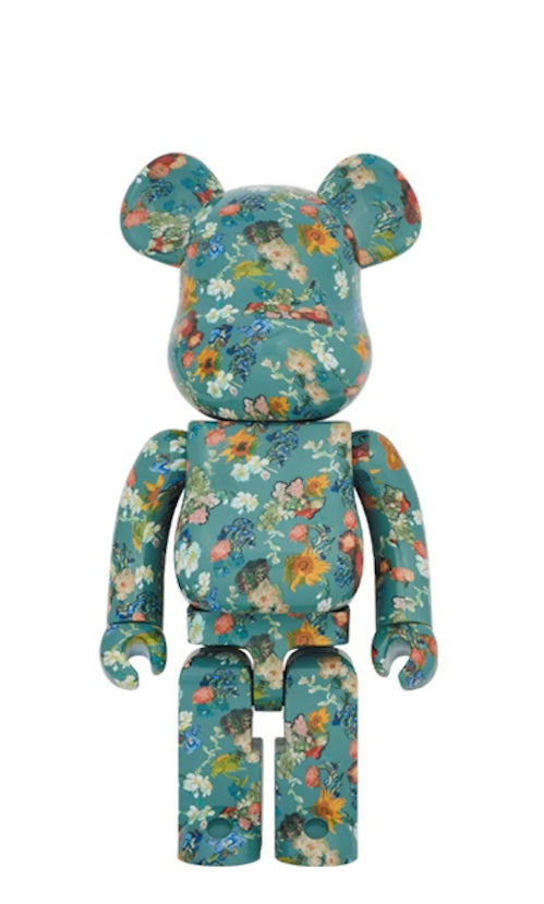 Van Gogh Flowers Blue Be@rbrick 1000%