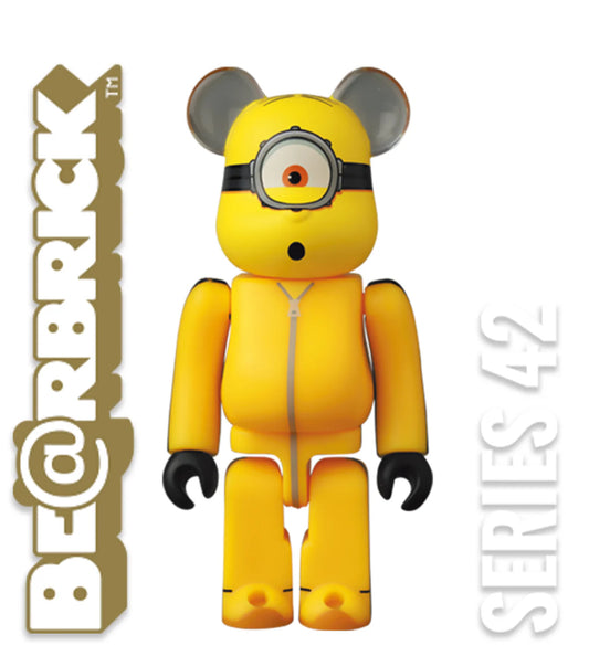 Serie 42 Cute  - Minions Kevin Be@rbrick 100%