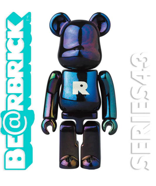 Serie 43 Basic  - Letter R Be@rbrick 100%