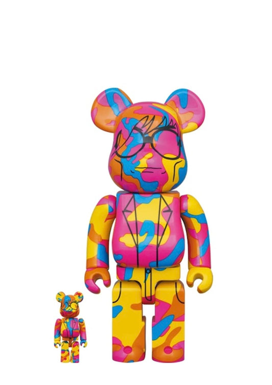 Andy Warhol BWWT 3  Be@rbrick 400%+100%