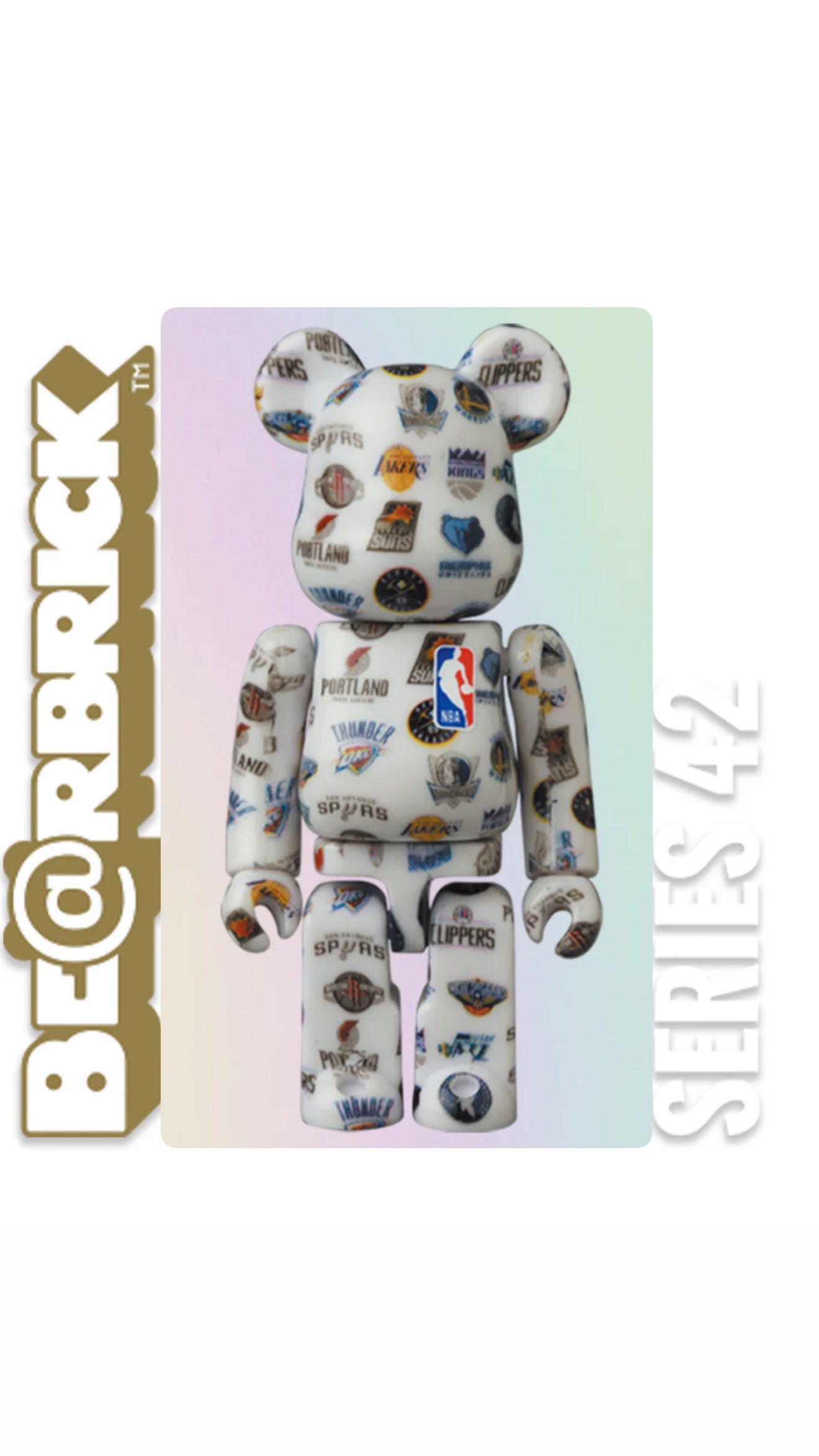 Serie 42 Hero  - NBA Be@rbrick 100%