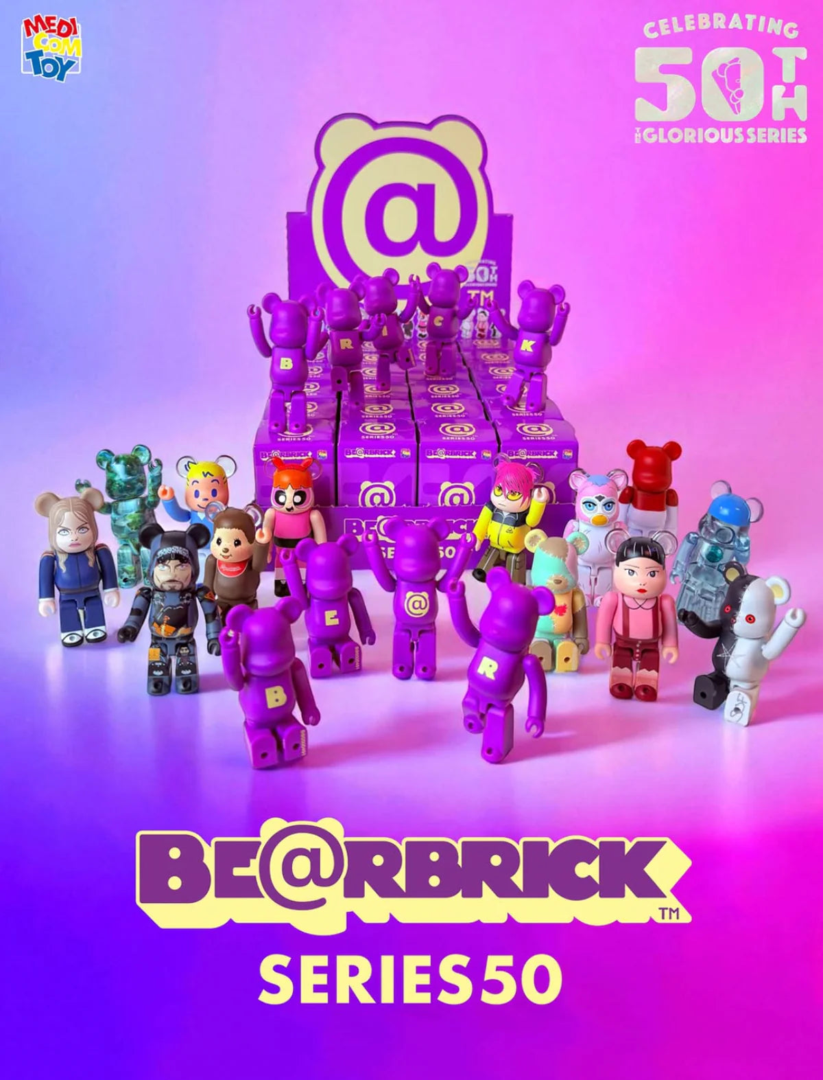 Series 50 Single Figure Be@rbrick 100%