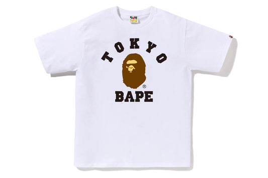 City Tee Tokyo College Tee White