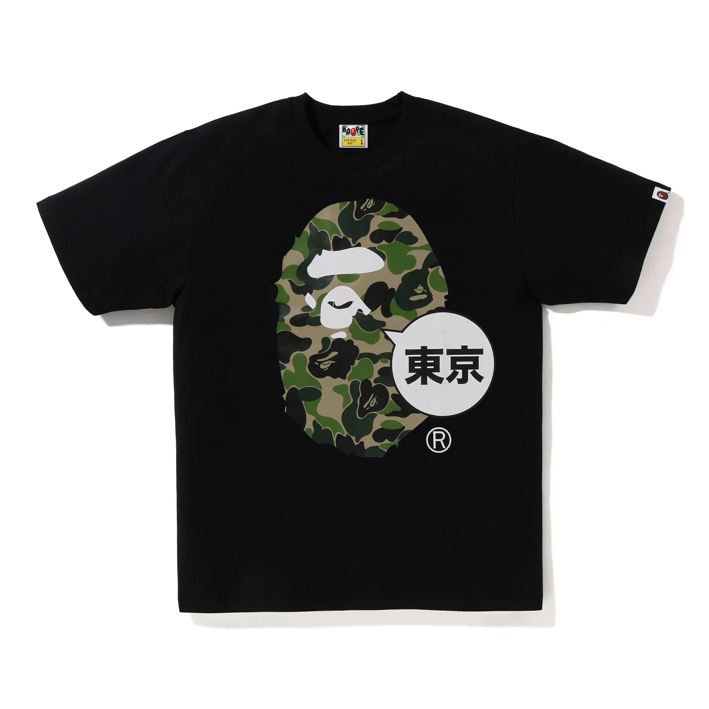 City Tee Tokyo Big Ape Head Tee Black