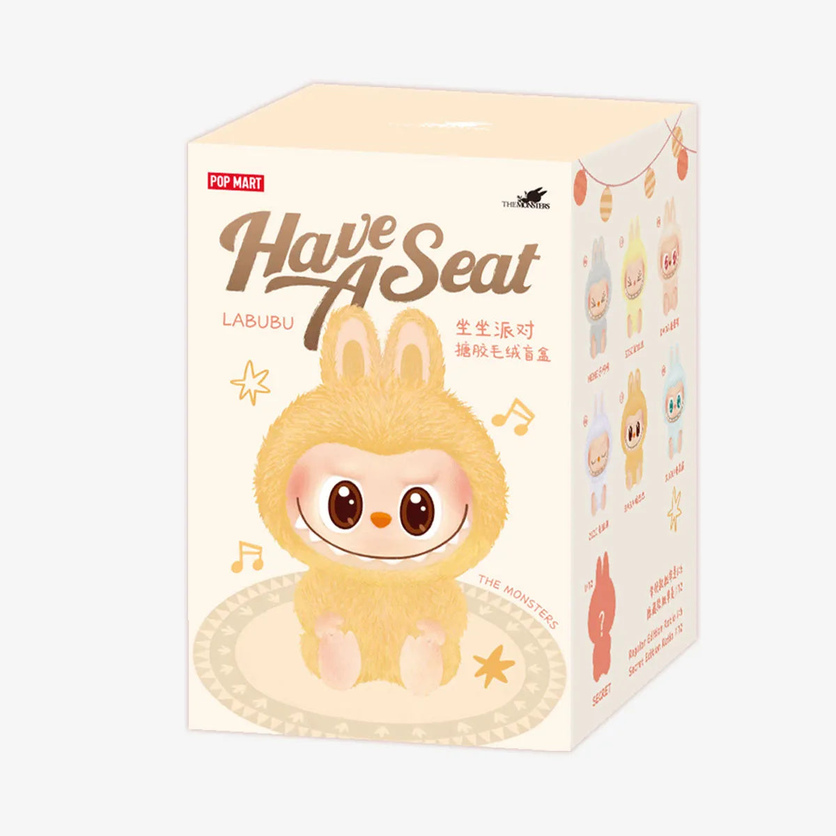 Baba - Labubu The Monsters Have A Seat Vinyl Plush