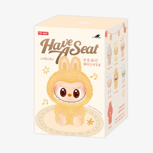 Labubu The Monsters Have A Seat Vinyl Plush Sealed Case (1 Blind Boxes)