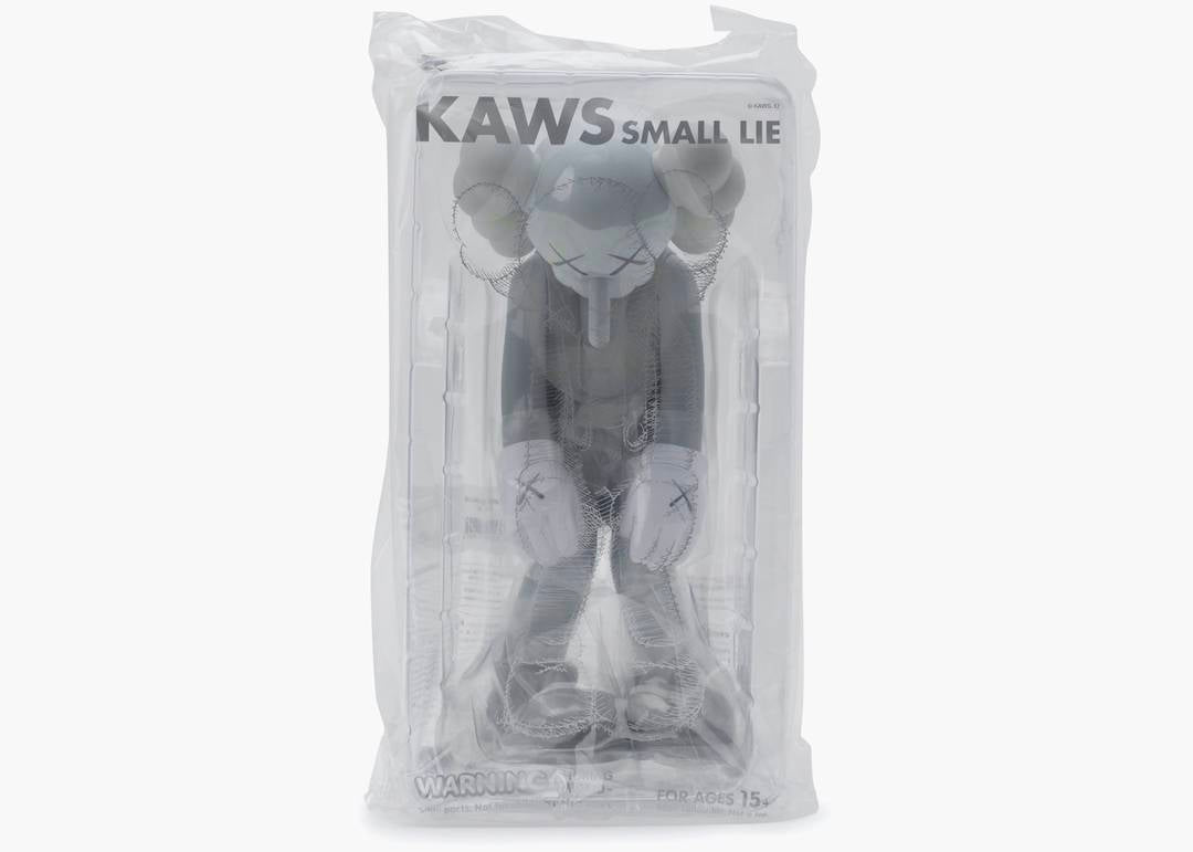 KAWS Small Lie Companion Vinyl Figure Grey (PREORDER)