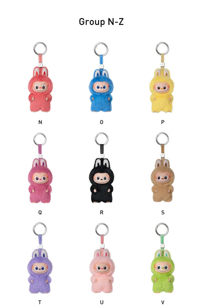 Labubu The Monsters Pin For Love Series Vinyl Plush Pendant (N-Z) (1 Blind Box)