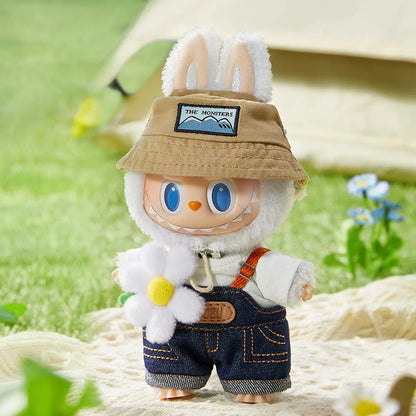 Labubu The Monsters Fall in Wild Vynil Plush Doll Pendant