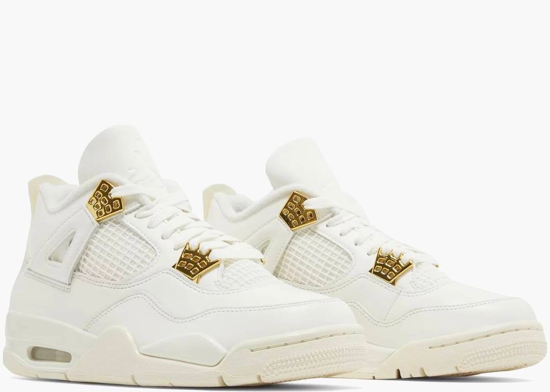 Jordan 4 Retro Sail Metallic Gold