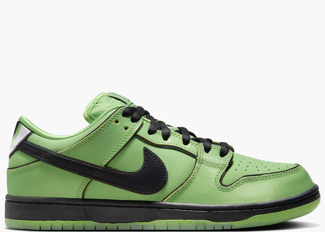 Nike SB Dunk Low Powerpuff Girls Buttercup