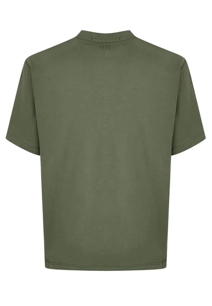 Embroidered Basic Tee Verde