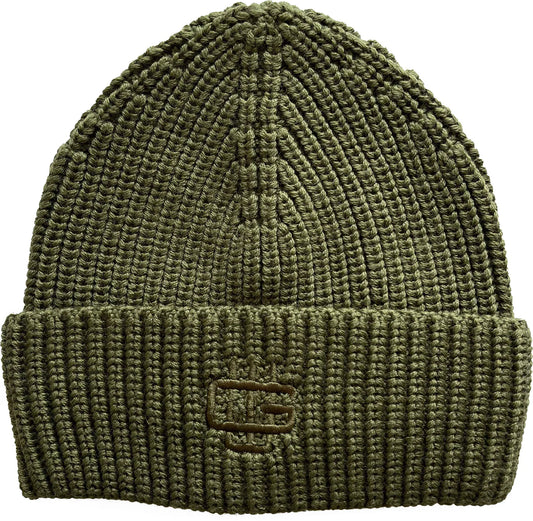 Winter Knitted Beanie Verde