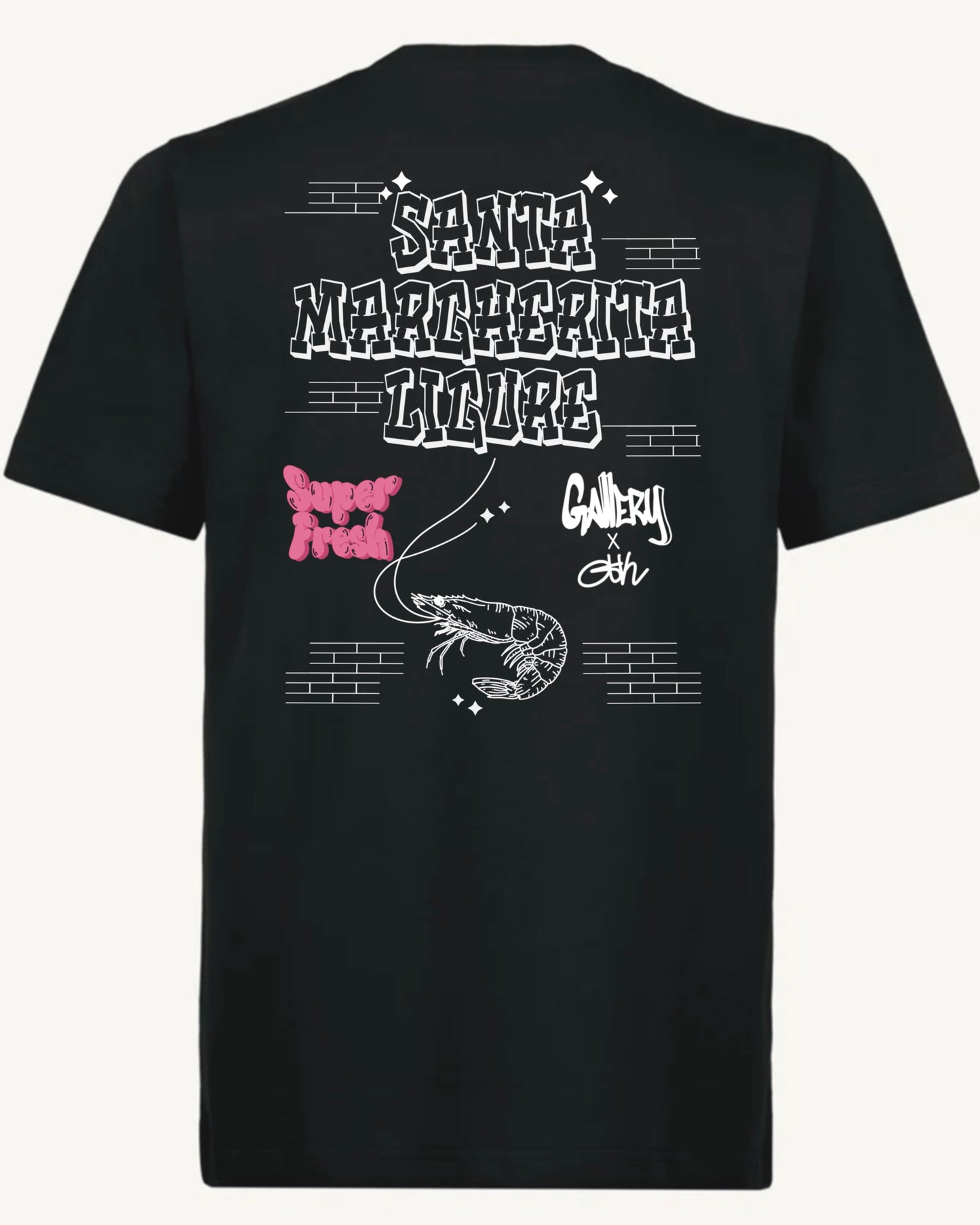 S.M.L. Souvenir Regular Tee Black