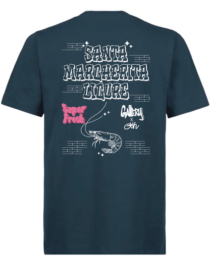 S.M.L. Souvenir Regular Tee Blu