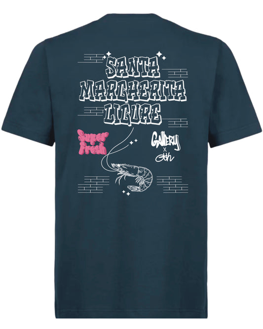 S.M.L. Souvenir Regular Tee Blu