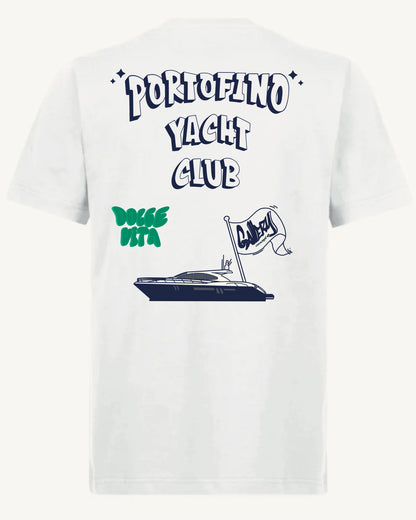 Portofino Yacht Club Regular Tee White